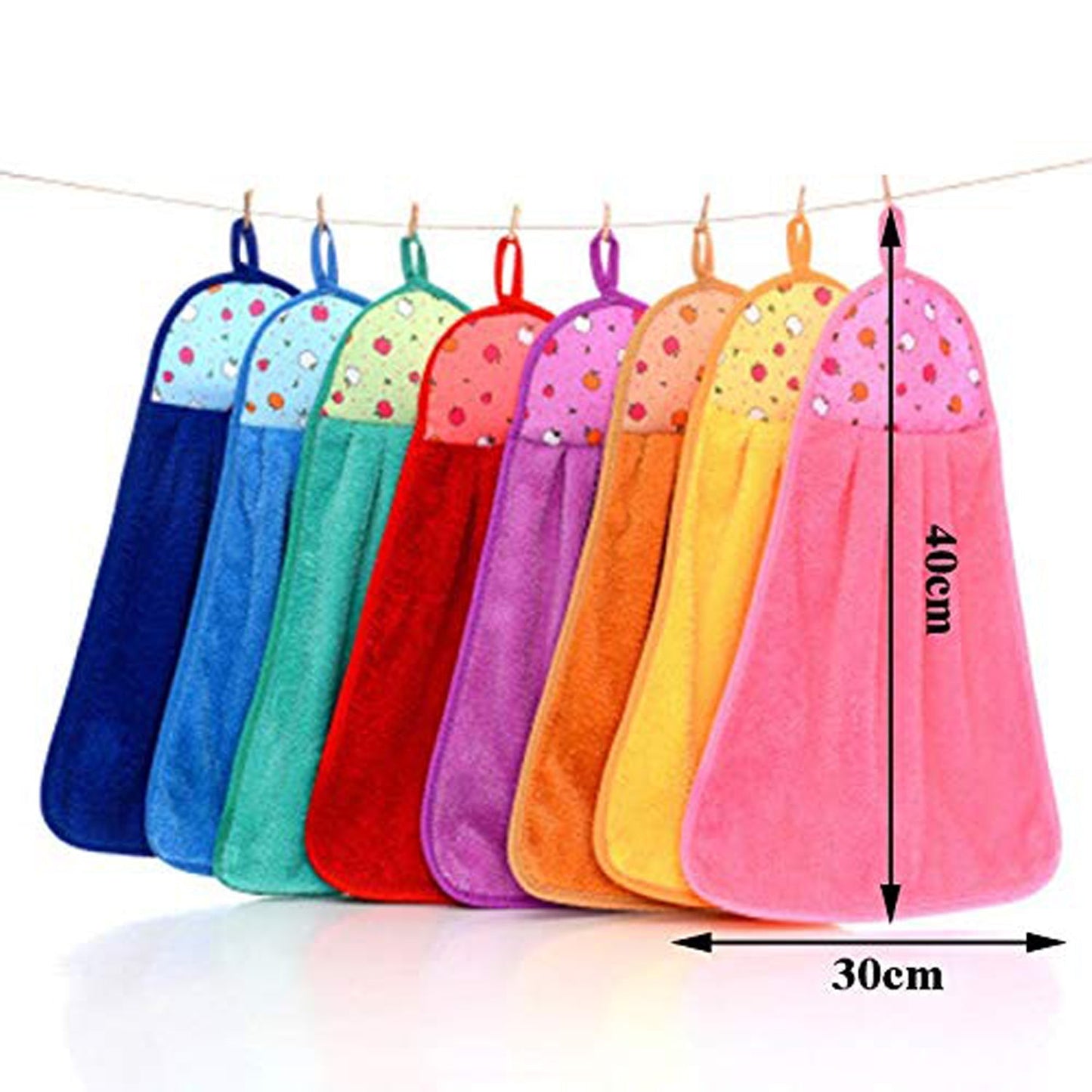 Microfiber wash Basin Hanging Hand Towel