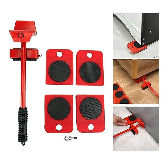 Furniture Lifter Mover Tool Set - 4pcs Slides Kit