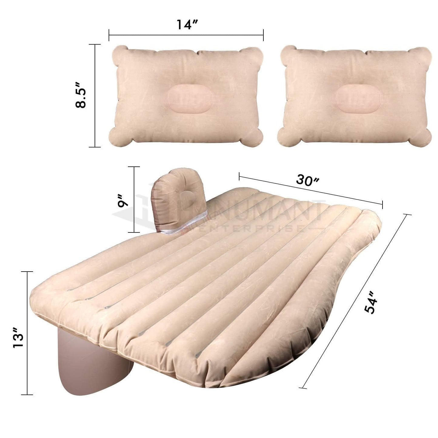 Premium Car Inflatable Bed with Pump