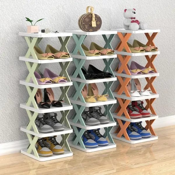 6 Layer Shoe Fordable Rack