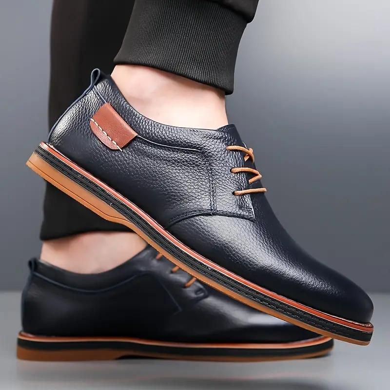 Men's Derby Party Lace Up Casual Shoes