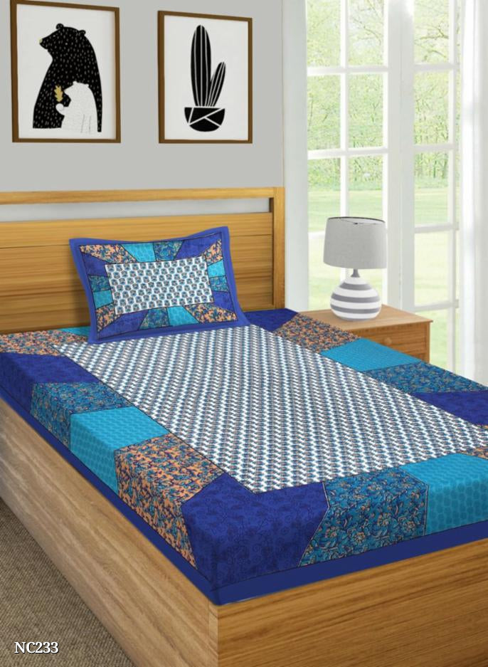 Cotton single bedsheet