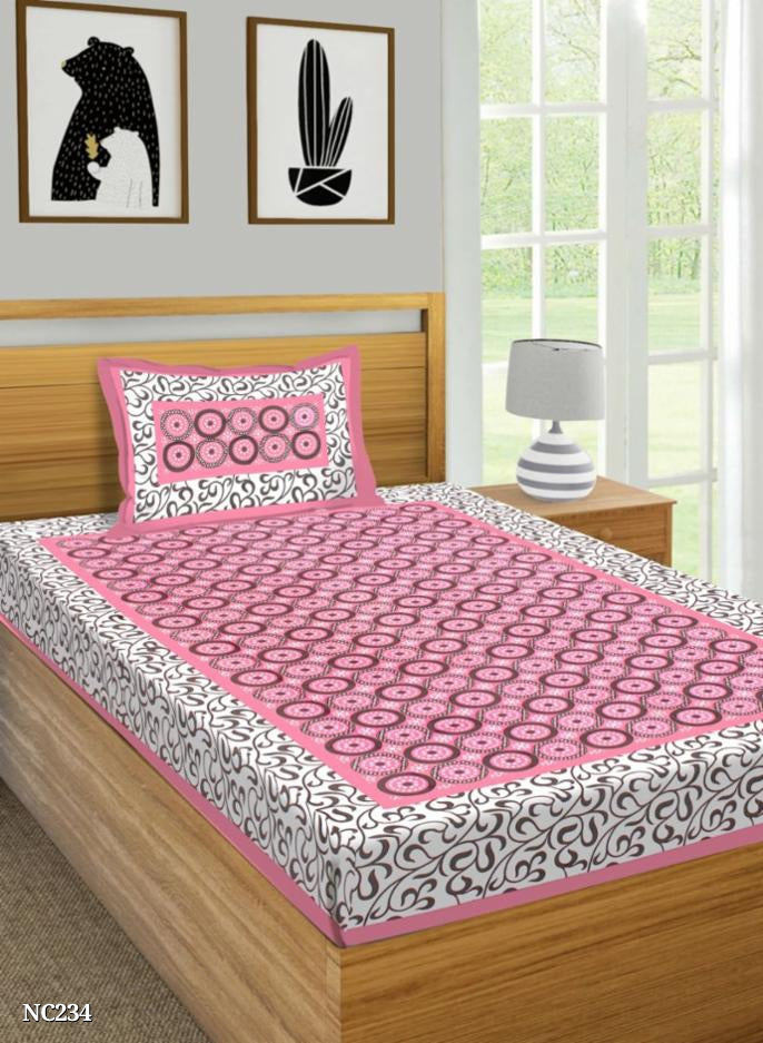 Cotton single bedsheet