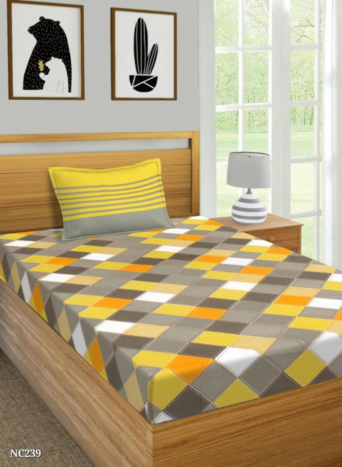 Cotton single bedsheet