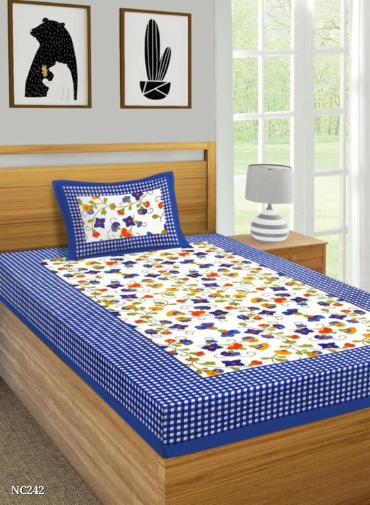 Cotton single bedsheet