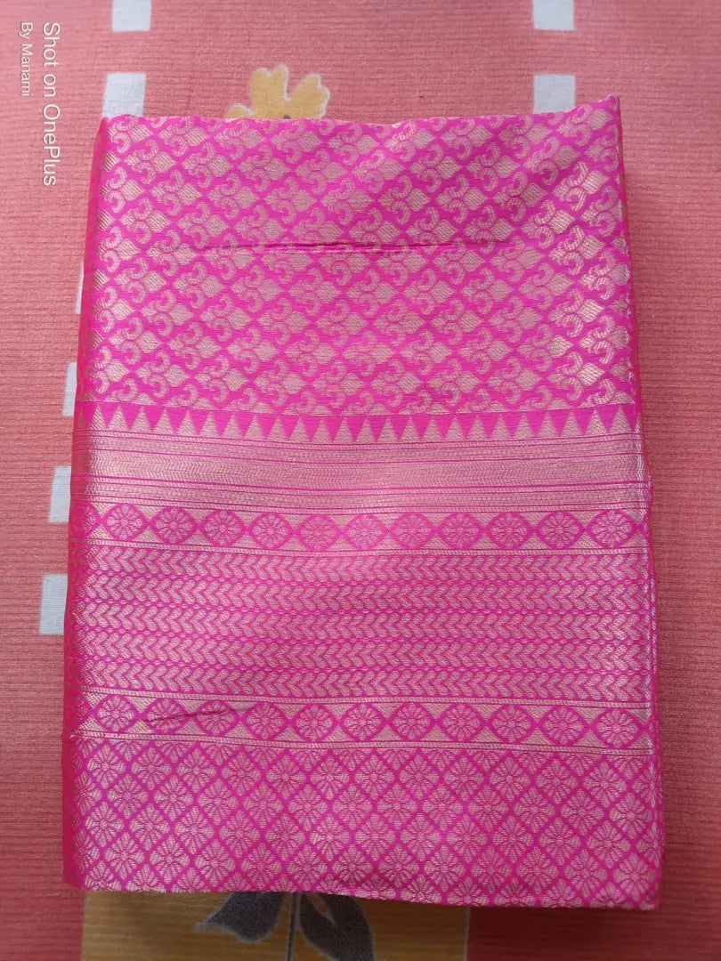 Fancy Soft silk Saree with blouse